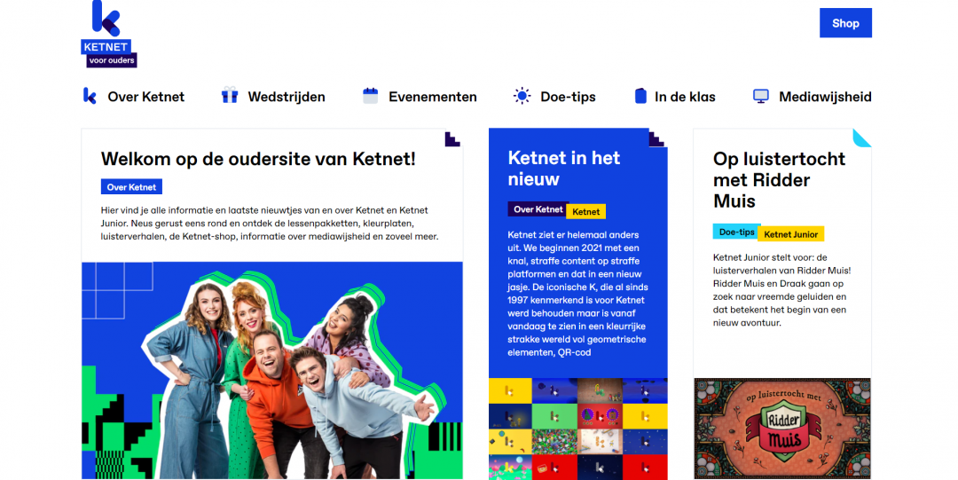 Ketnet Website Ketnetvoorouders.be